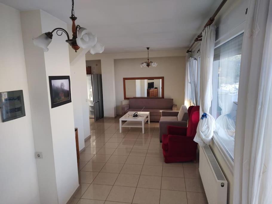 Апартаменты Finas Penthouse,Private Terrace,Great View,Mins From Sea Кавала Экстерьер фото