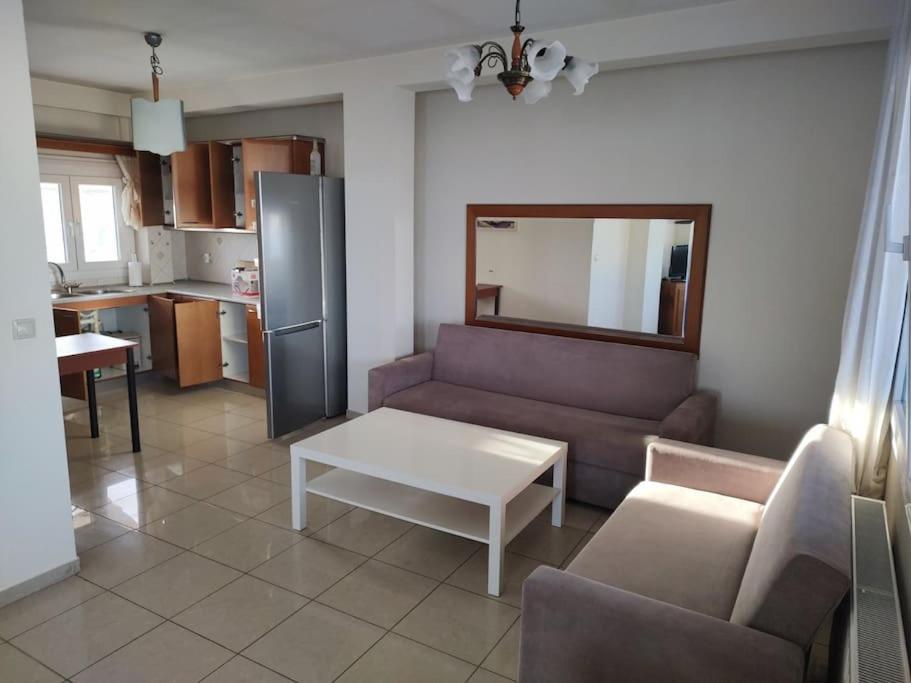 Апартаменты Finas Penthouse,Private Terrace,Great View,Mins From Sea Кавала Экстерьер фото