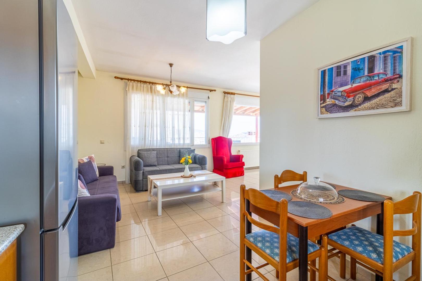 Апартаменты Finas Penthouse,Private Terrace,Great View,Mins From Sea Кавала Экстерьер фото